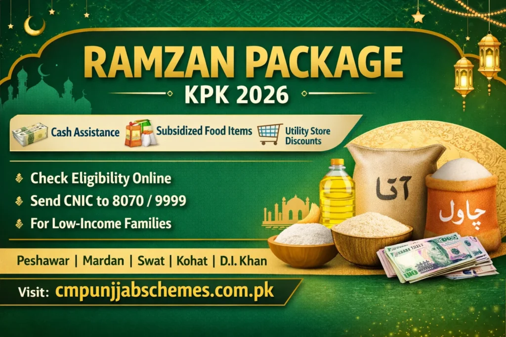 Ramzan Package KPK 2026 8070 Online Check Pakistan | Ramzan Package 2026 Ramzan Package KPK 2026
